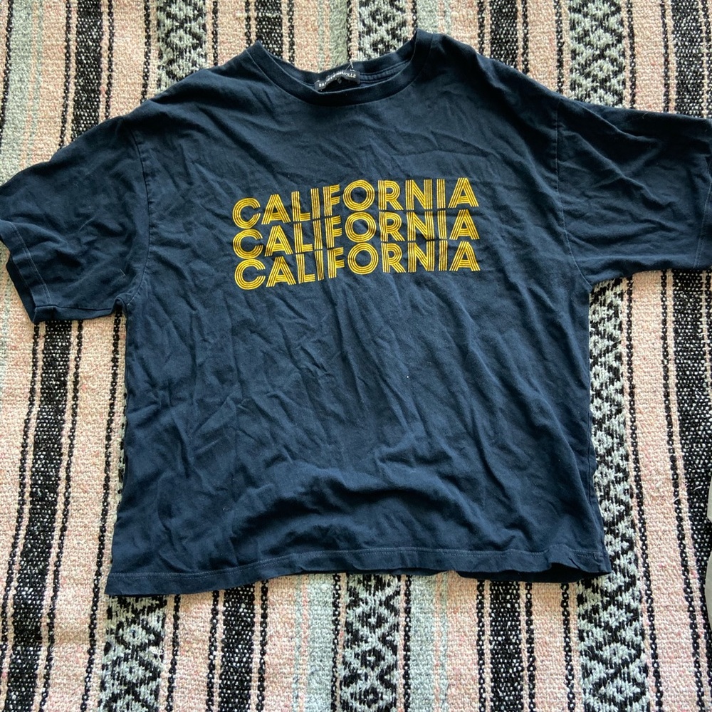 California cropped tshirt from brandy